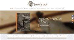 Desktop Screenshot of editionsvial.com